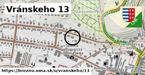 Vránskeho 13, Brezno