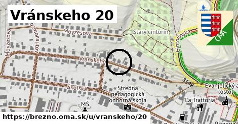 Vránskeho 20, Brezno