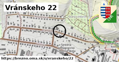 Vránskeho 22, Brezno