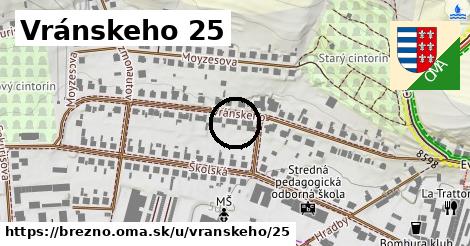 Vránskeho 25, Brezno