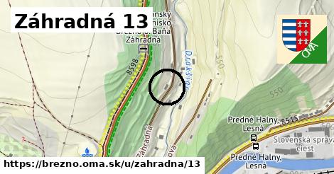 Záhradná 13, Brezno