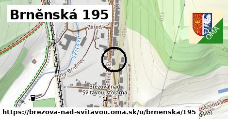 Brněnská 195, Březová nad Svitavou