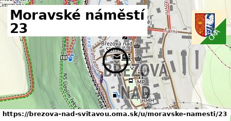 Moravské náměstí 23, Březová nad Svitavou