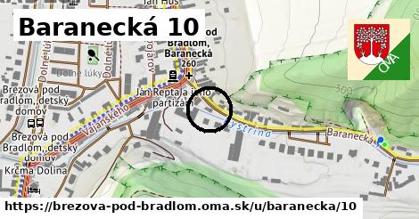 Baranecká 10, Brezová pod Bradlom