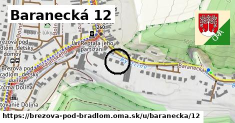 Baranecká 12, Brezová pod Bradlom