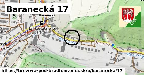 Baranecká 17, Brezová pod Bradlom