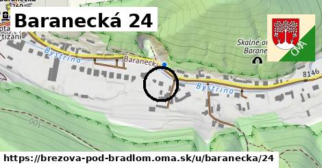 Baranecká 24, Brezová pod Bradlom