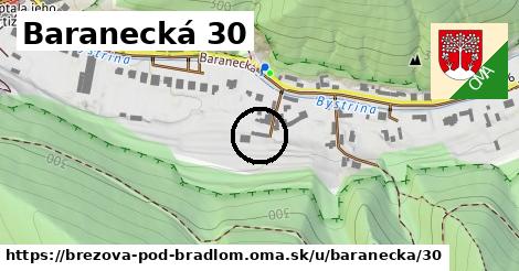 Baranecká 30, Brezová pod Bradlom