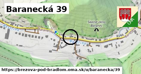 Baranecká 39, Brezová pod Bradlom