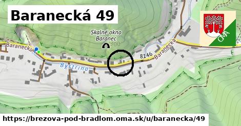 Baranecká 49, Brezová pod Bradlom