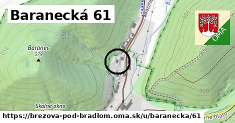 Baranecká 61, Brezová pod Bradlom
