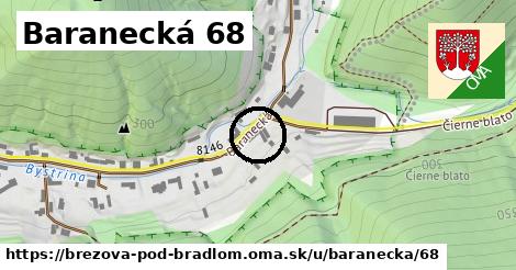 Baranecká 68, Brezová pod Bradlom