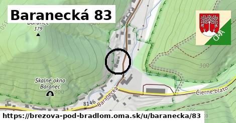 Baranecká 83, Brezová pod Bradlom