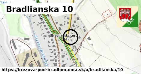 Bradlianska 10, Brezová pod Bradlom