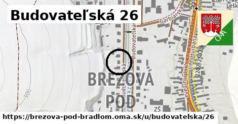 Budovateľská 26, Brezová pod Bradlom