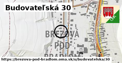 Budovateľská 30, Brezová pod Bradlom