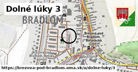 Dolné lúky 3, Brezová pod Bradlom