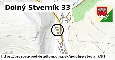 Dolný Štverník 33, Brezová pod Bradlom