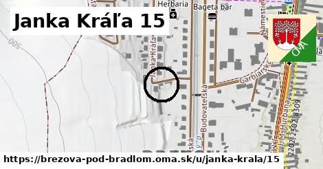 Janka Kráľa 15, Brezová pod Bradlom