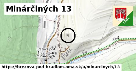 Minárčiných 13, Brezová pod Bradlom