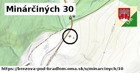 Minárčiných 30, Brezová pod Bradlom