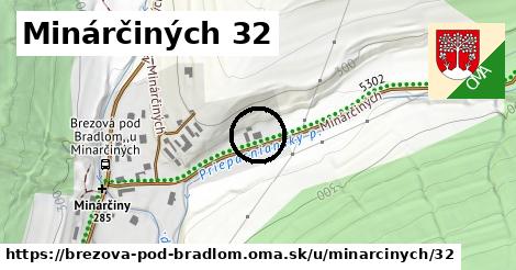 Minárčiných 32, Brezová pod Bradlom