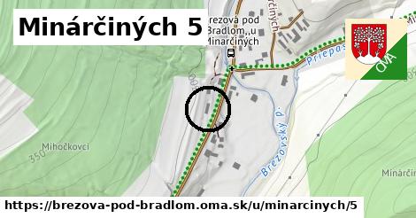 Minárčiných 5, Brezová pod Bradlom