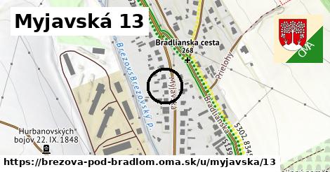 Myjavská 13, Brezová pod Bradlom