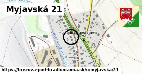 Myjavská 21, Brezová pod Bradlom