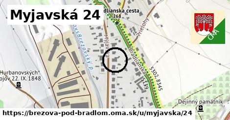 Myjavská 24, Brezová pod Bradlom