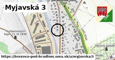 Myjavská 3, Brezová pod Bradlom