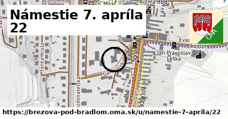 Námestie 7. apríla 22, Brezová pod Bradlom