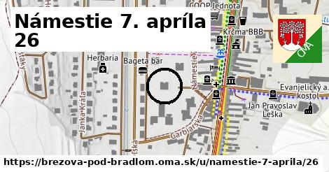 Námestie 7. apríla 26, Brezová pod Bradlom