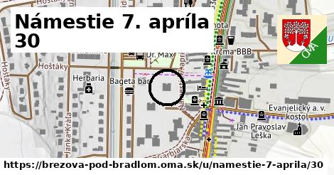 Námestie 7. apríla 30, Brezová pod Bradlom