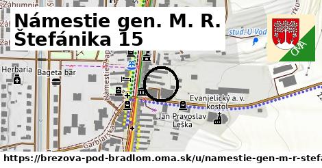 Námestie gen. M. R. Štefánika 15, Brezová pod Bradlom