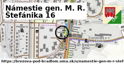 Námestie gen. M. R. Štefánika 16, Brezová pod Bradlom