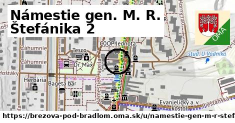 Námestie gen. M. R. Štefánika 2, Brezová pod Bradlom