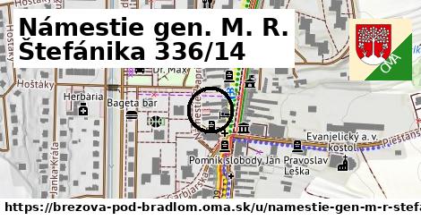 Námestie gen. M. R. Štefánika 336/14, Brezová pod Bradlom