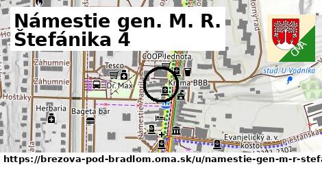 Námestie gen. M. R. Štefánika 4, Brezová pod Bradlom