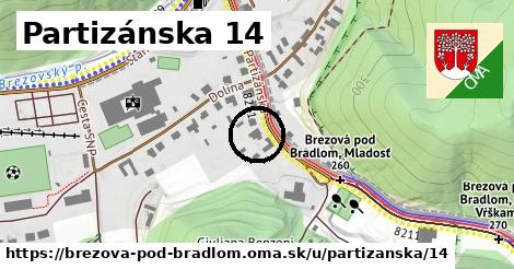 Partizánska 14, Brezová pod Bradlom