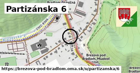 Partizánska 6, Brezová pod Bradlom