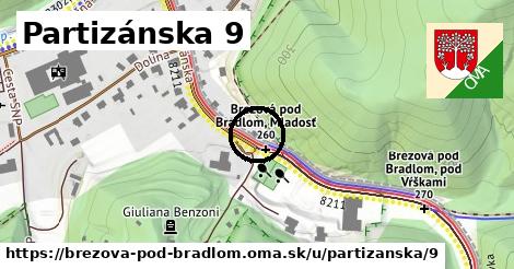 Partizánska 9, Brezová pod Bradlom