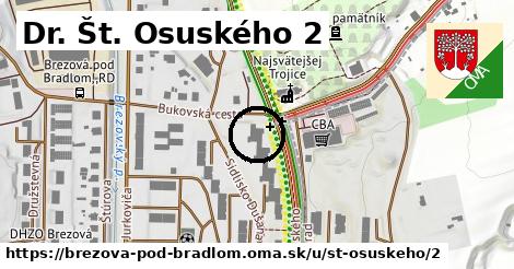 Dr. Št. Osuského 2, Brezová pod Bradlom