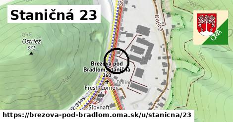 Staničná 23, Brezová pod Bradlom