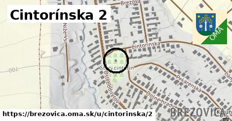 Cintorínska 2, Brezovica