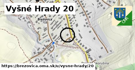 Vyšné Hrady 20, Brezovica