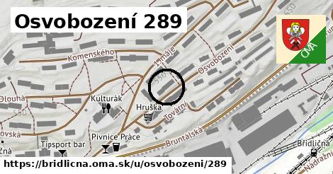 Osvobození 289, Břidličná