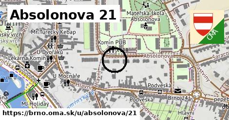 Absolonova 21, Brno