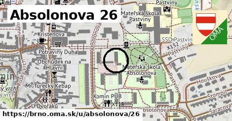 Absolonova 26, Brno