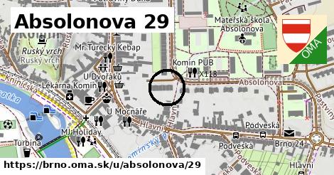 Absolonova 29, Brno